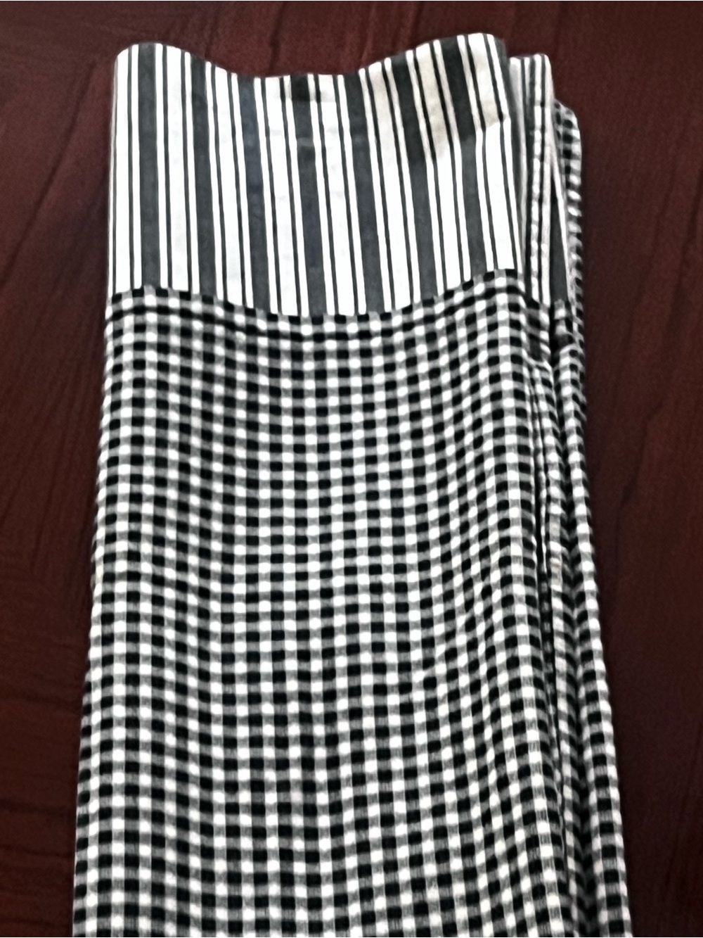 Classic Black & White Patterned single Standard Pillow case